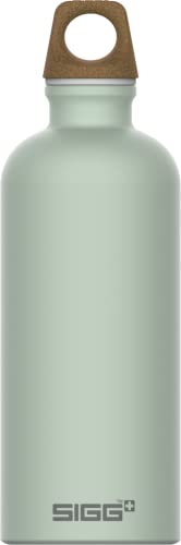 SIGG Traveller MyPlanet™ Repeat Plain Trinkflasche (0.6 L), klimaneutrale und auslaufsichere Trinkflasche, federleichte Trinkflasche aus Aluminium, Made in Switzerland von SIGG