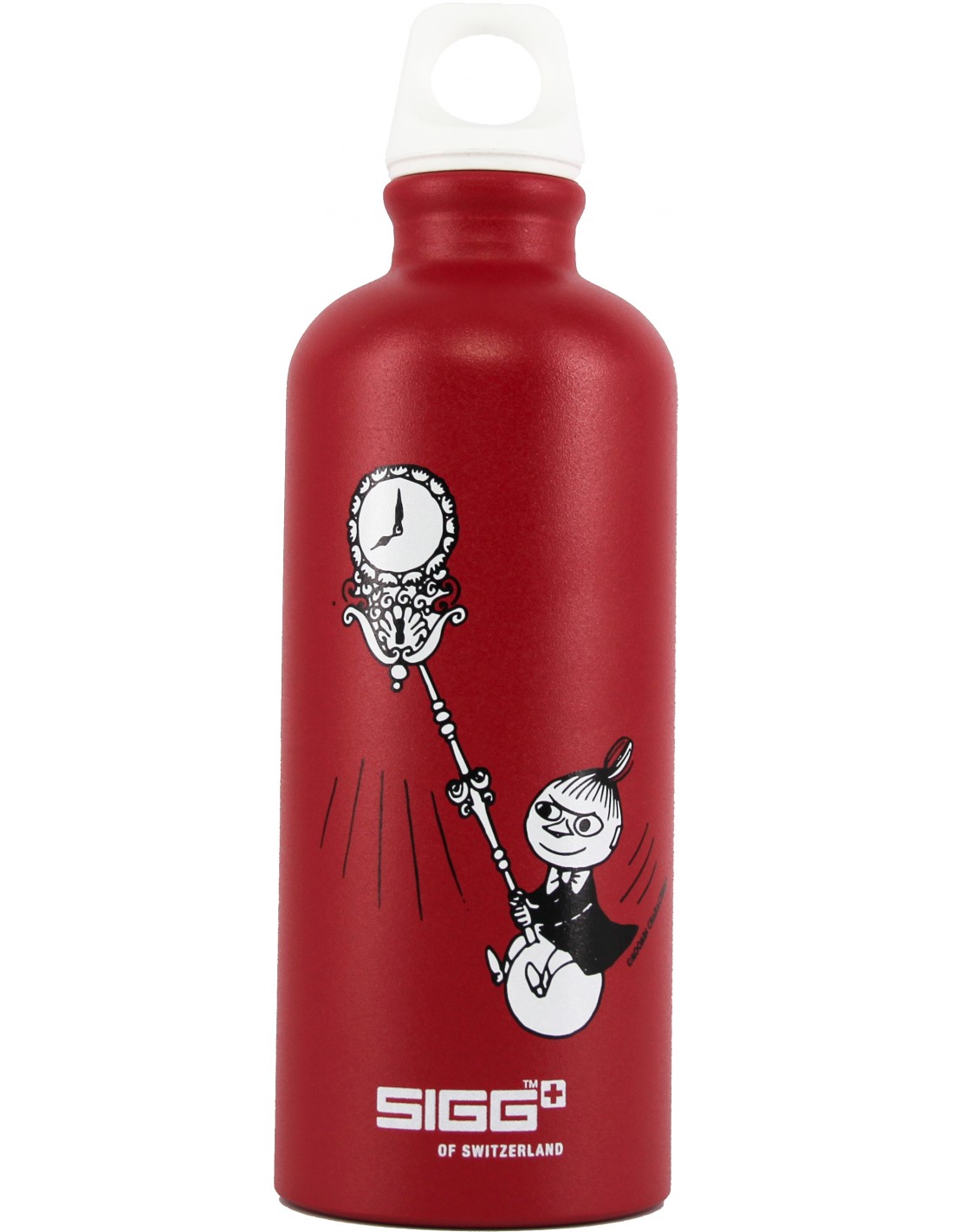 SIGG Trinkflasche Traveller Moomin Little My 0.6 L Trinkflaschenvolumen - 0,6 Liter, Trinkflaschenfarbe - Red, von SIGG