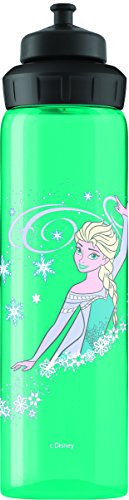 SIGG VIVA Eiskönigin Kinder Trinkflasche (0.75l), schadstofffreie Kinderflasche mit auslaufsicherem Deckel, schöne Wasserflasche für Kinder von SIGG