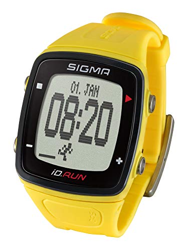 SIGMA SPORT ID.Run GPS Laufuhr, Yellow, One Size von SIGMA SPORT