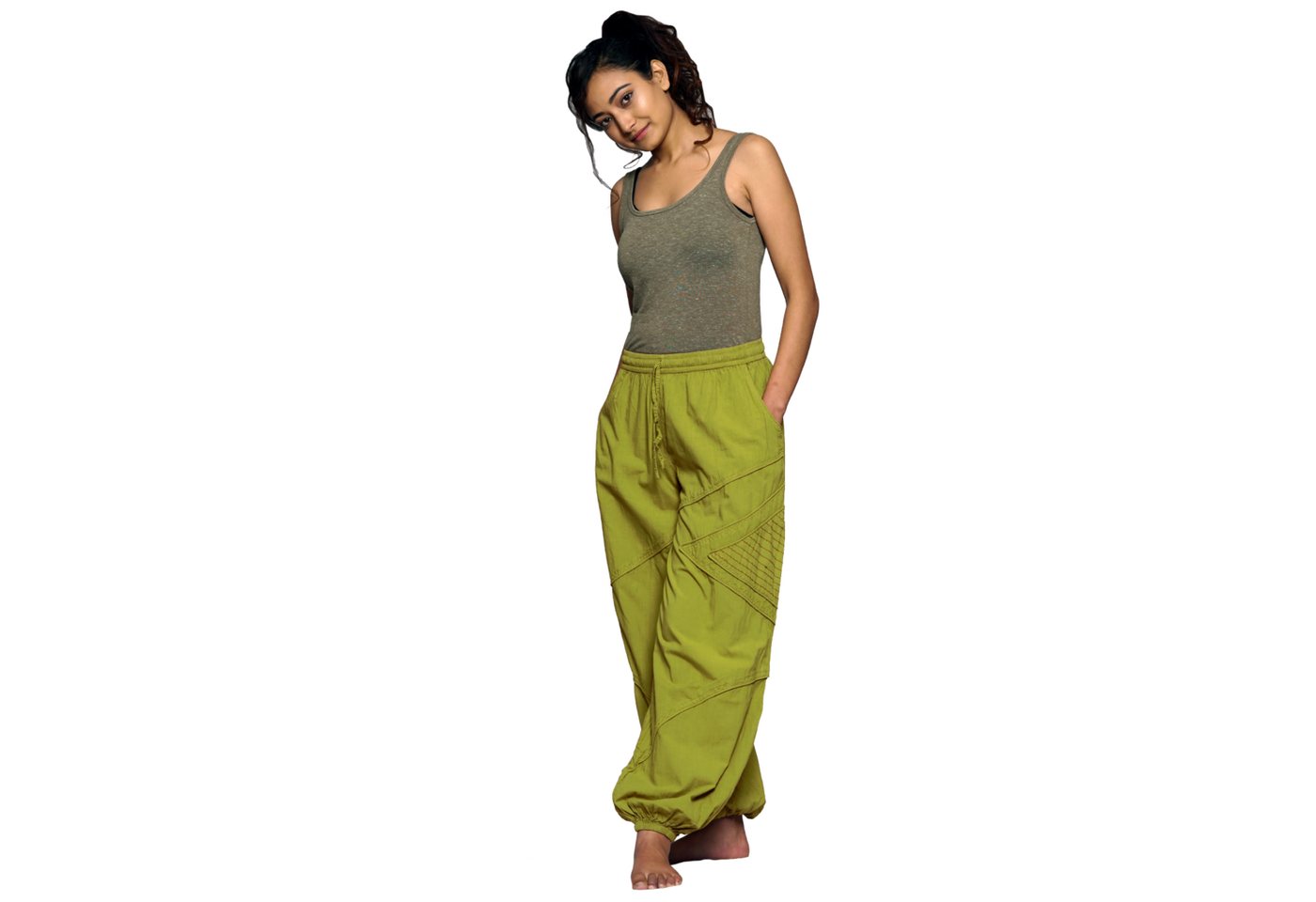 SIMANDRA Haremshose Triangle Damen Schlupfhose für Yoga & Fitness (1-tlg) mit elastischem Bund von SIMANDRA