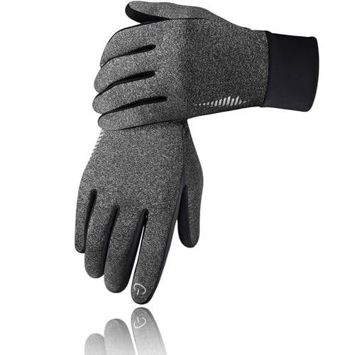 SIMARI Winter Thermo-Handschuhe Herren Damen Touchscreen Anti-Rutsch Winddicht Handschuhe Kaltes Wetter Handschuhe zum Autofahren Radfahren Skifahren Arbeiten Outdoor SMRG102 von SIMARI
