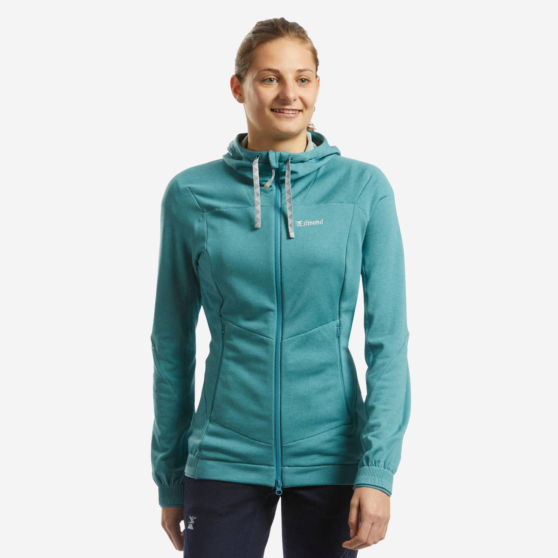 Fleecejacke Damen stretch - Vertika türkis von SIMOND