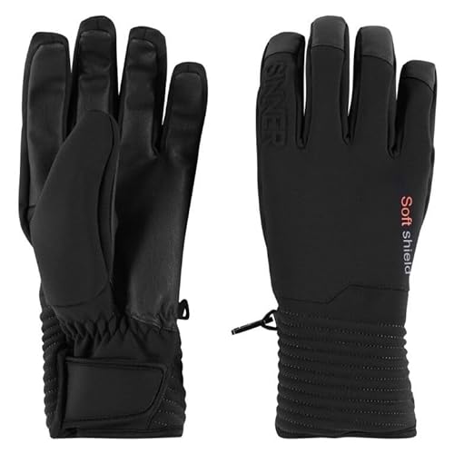SINNER Handschuhe Marke SKI Mont - SCHWARZ - XXL (10 von SINNER
