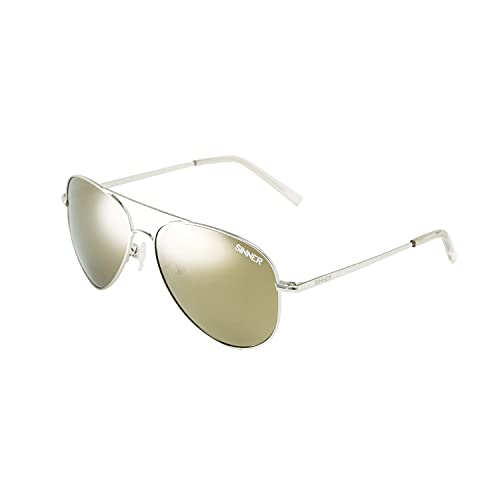 SINNER Morin Sonnenbrille Rund - Retro Sonnenbrille für Herren und Damen - UV400 Schutz - Verspiegelt - Ideal im Sommer - Mehrere modische Farben von SINNER