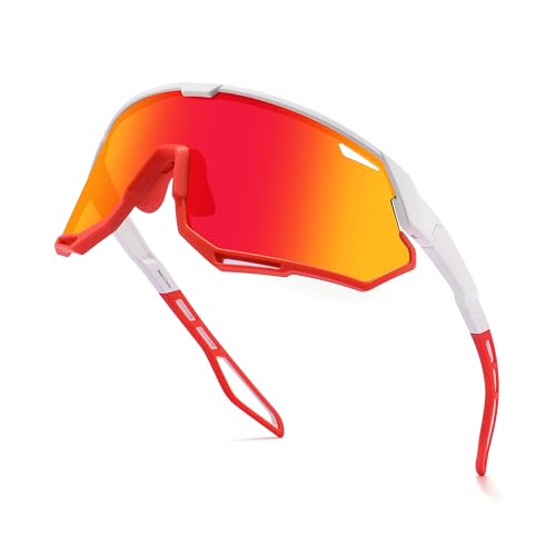 SINSPORT eyewear Fahrradbrille für Herren und Damen, Sport-Sonnenbrille, Rahmen TR90, MTB, für Outdoor-Sportarten von SINSPORT eyewear
