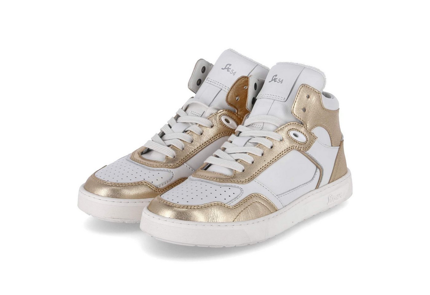 SIOUX Maite x Sioux-Sneaker, Farbauswahl: Weiß/Gold Sneaker von SIOUX