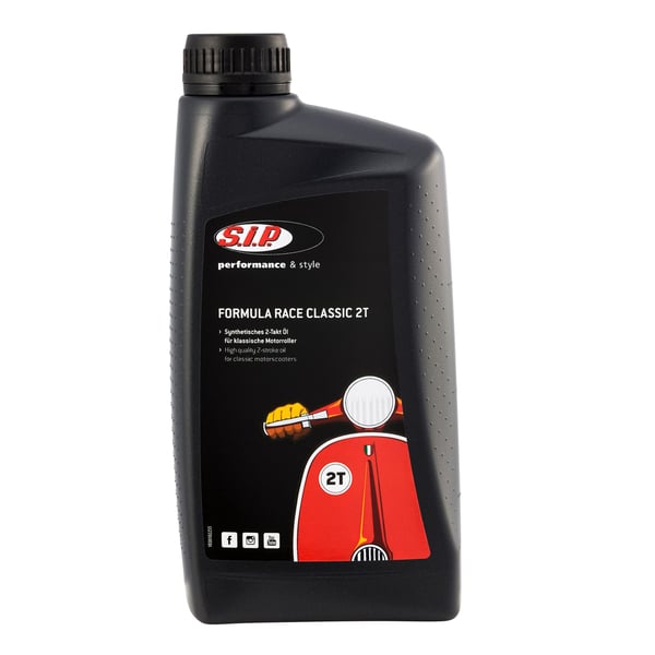 Öl 2-Takt SIP Formula Race KLASSIK, synthetisch für Schaltroller von SIP PERFORMANCE
