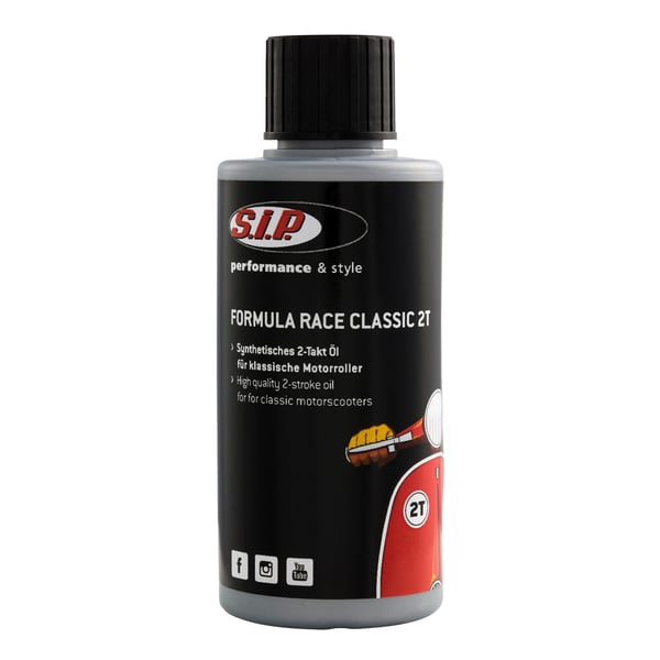 Öl 2-Takt SIP Formula Race KLASSIK, synthetisch für Schaltroller von SIP PERFORMANCE