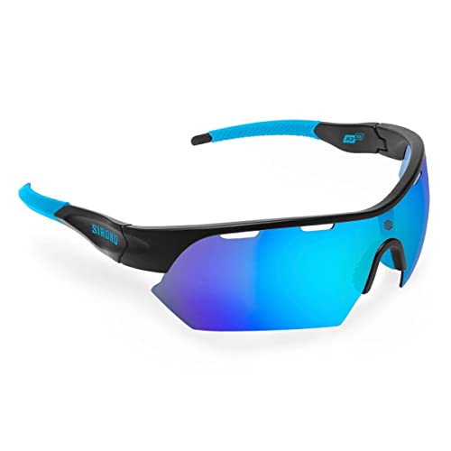 SIROKO - Fahrradbrille für Kinder K3xs Atlantic - Schwarz/Blau von SIROKO