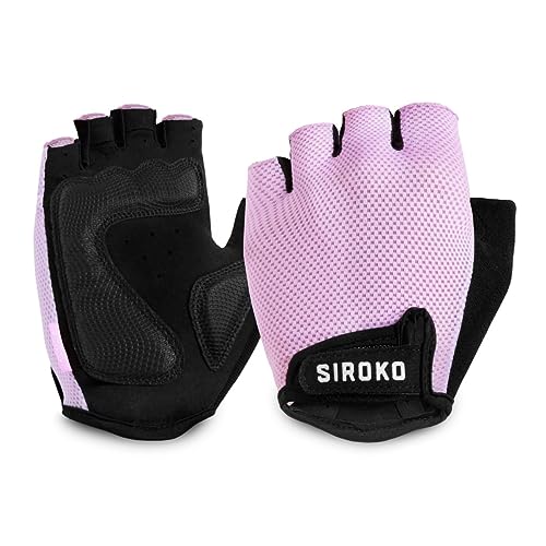 SIROKO Fahrradhandschuhe Aero Pink Kaugummi für Herren und Damen von SIROKO