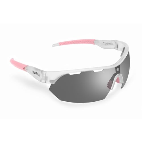 SIROKO - Selbsttönende Sportbrille für Radfahren K3s PhotoChromic GiauWeiß/Rosa von SIROKO
