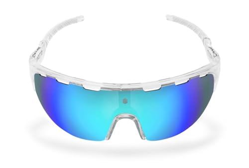 SIROKO - Sonnenbrillen für Radfahren K3 Quebec - Durchsichtig/Blau von SIROKO