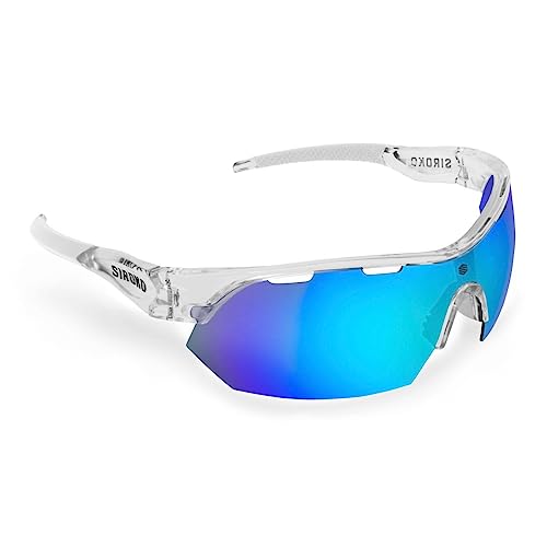SIROKO - Sonnenbrillen für Radfahren K3s Chamonix - Durchsichtig/Blau von SIROKO