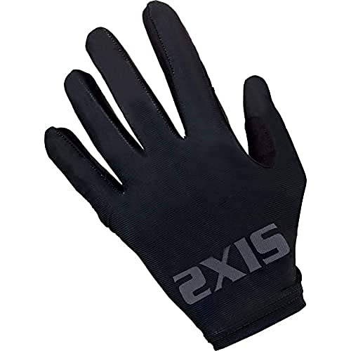 SIX2 Black Handschuh für Frühling/Herbst, Radsport, XXL, Unisex, Erwachsene von SIXS