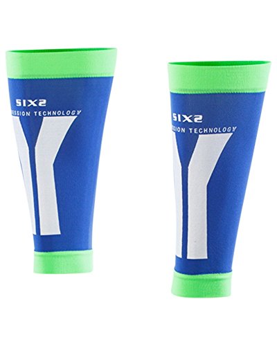 SIX2 Kompressionsbandage M Unisex Erwachsene, grün/blau, M von SIXS