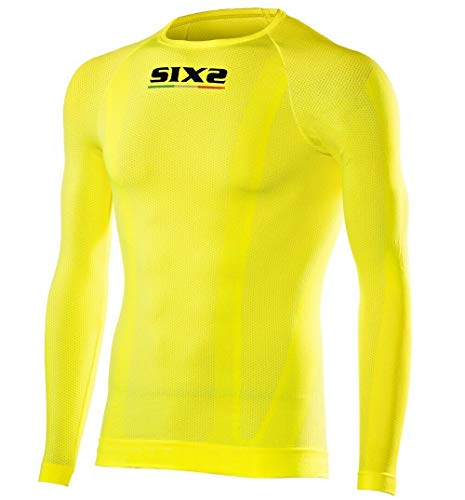 SIX2 T-Shirt ML Yellow Tour-M Unisex Erwachsene von SIXS