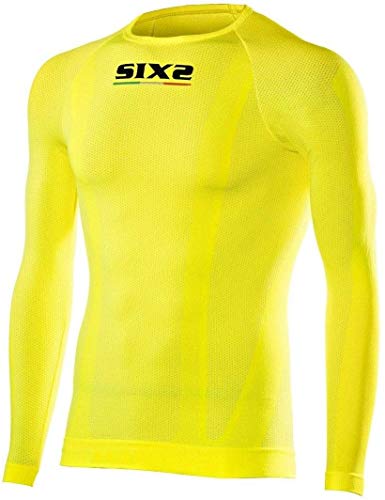 SIX2 T-Shirt ML Yellow Tour-XL/XXL Unisex Erwachsene von SIXS