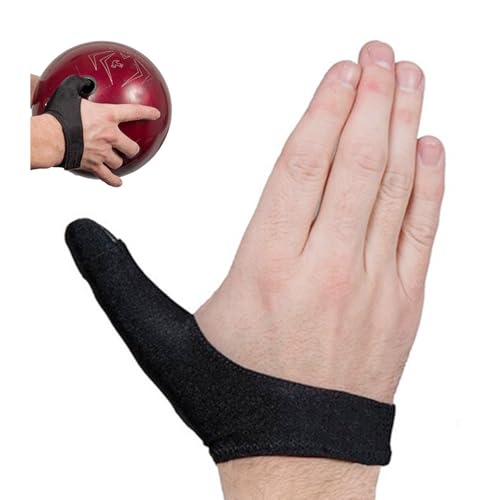SIXHAOBU Fingerschutz für Bowling-Daumen kompakt und leicht Daumenstabilisator einfach zu bedienen verstellbare Daumenstabilisator für Bowling-Handschuhe von SIXHAOBU