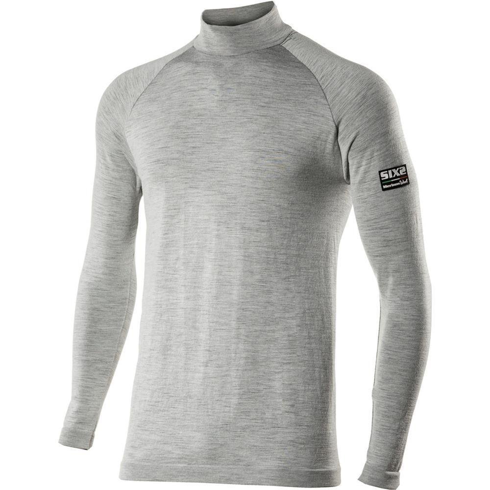 Funktions T-Shirt TS3 Merino grau von SIXS