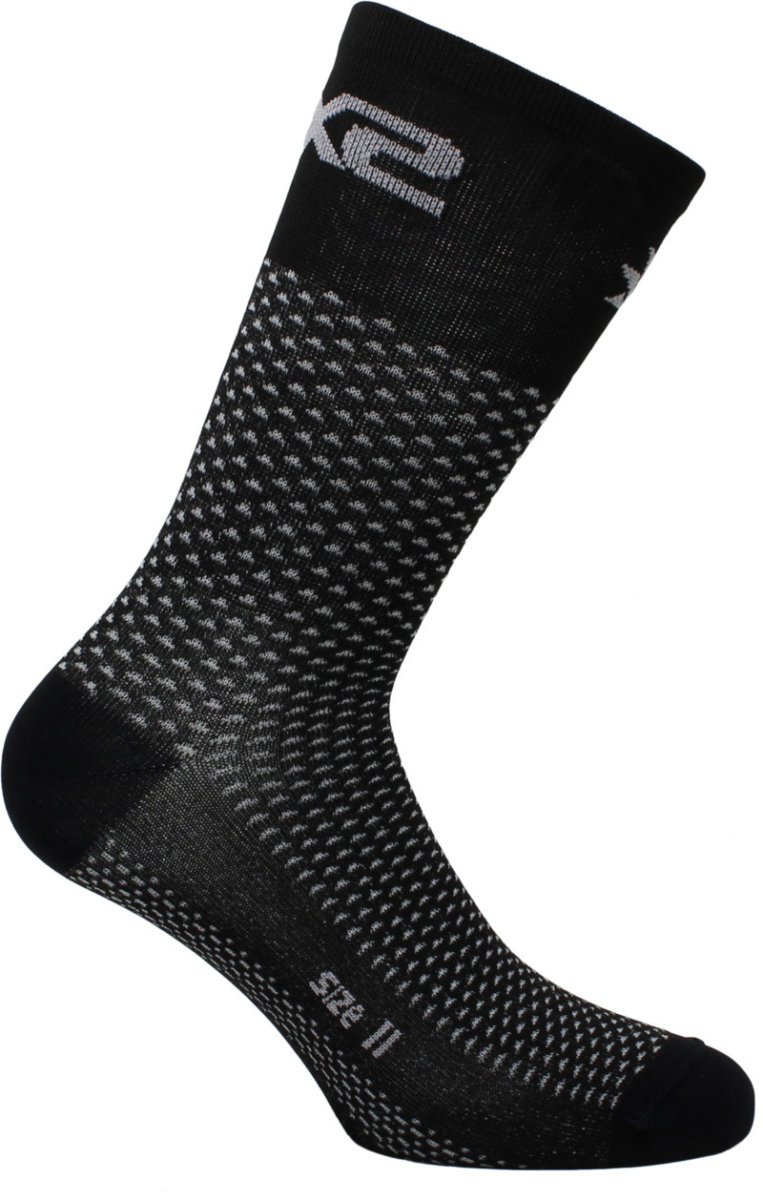 Kurze Socken SHORT LOGO schwarz II von SIXS