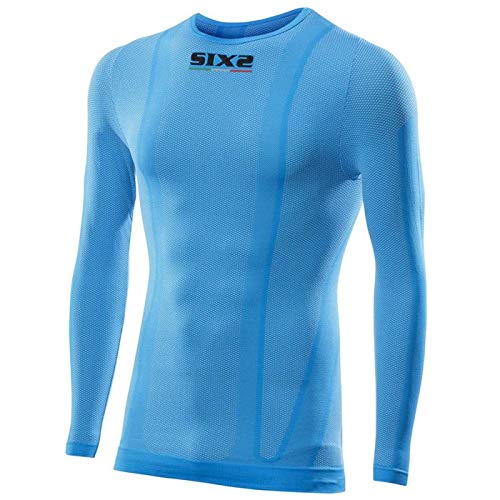 SIX2 Light Blue-S T-Shirt Color ML S Unisex Erwachsene S von SIXS