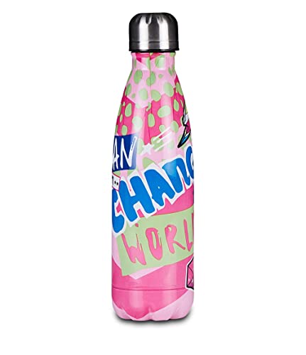 SJ GANG Trinkflasche, Thermoflasche,Wasserflasche, 500 ml, BPA-Frei, Schule und Sport, mehrfarbig von SJ GANG STYLE JAM GANG