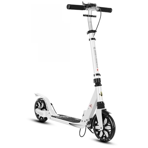Wheel Scooter Aluminium-Roller - Höhenverstellbarer & Klappbarer Cityroller-Für Kinder Ab 8 Jahre & Erwachsene, Mit LED Aufleuchten Räder & Tragegurt 1 von SJAPEX
