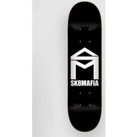 SK8 Mafia House Logo Black 6.0"X23.5" Micro Skateboard Deck uni von SK8 Mafia