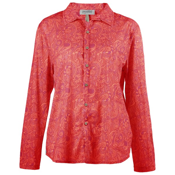 SKHOOP - Women's Flora Shirt - Bluse Gr L rot von SKHOOP