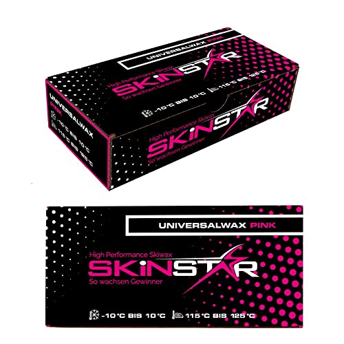 SkinStar Heisswachs Universal Wachs All IN ONE Ski Wax *Universalwachs* 125g von SkinStar