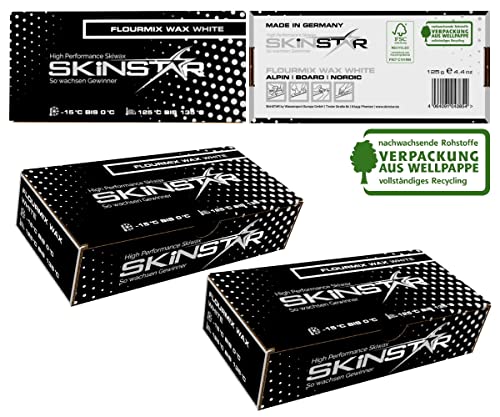 SkinStar Skiwachs Flour Wax Fluormix Wachs 250g von SkinStar