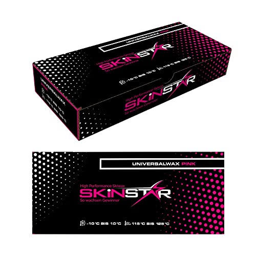 SkinStar Universal Wachs All IN ONE Ski und Langlauf Wachs Ski Wax 250g von SkinStar