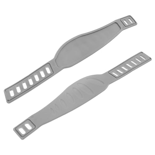 SKISUNO 1Paar Einstellbare Fahrrad Pedalriemen für Heimtrainer und Fitnessgeräte rutschfeste Fußschlaufen Langlebige und Verschleißfeste Materialien Geeignet für Schuhe von SKISUNO