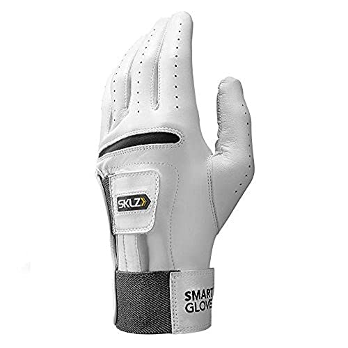 SKLZ Herren Handschuh Golf Smart Glove Left Hand (M), weiß, M von SKLZ