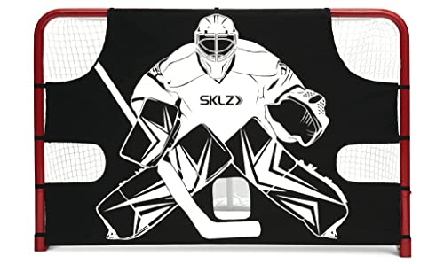 SKLZ Hockey Shooting Trainer Schießtrainer, schwarz/rot, Einheitsgröße von SKLZ