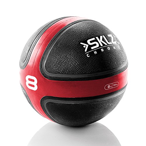 SKLZ Medizinballe 8-LB, Rot, 19 cm von SKLZ