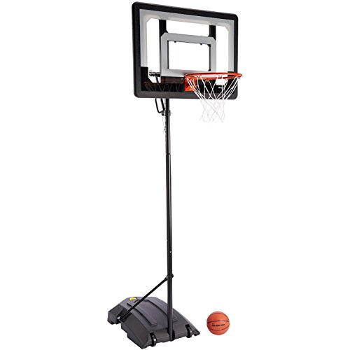SKLZ Pro Mini-Basketballkorb, schwarz/gelb, Max 7ft von SKLZ