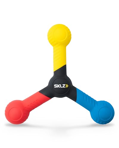 SKLZ Sports & Outdoor & Sports Reaktionsbälle Reaktiver Verschluss Sportreaktionsgerät, Blau/Gelb/Rot, Einheitsgröße von SKLZ