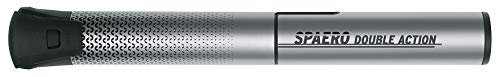 SKS Pumpe SPAERO Double Action (Duo-Kopf) Minipumpe, Silber, 24 x 4 x 4 cm von SKS GERMANY