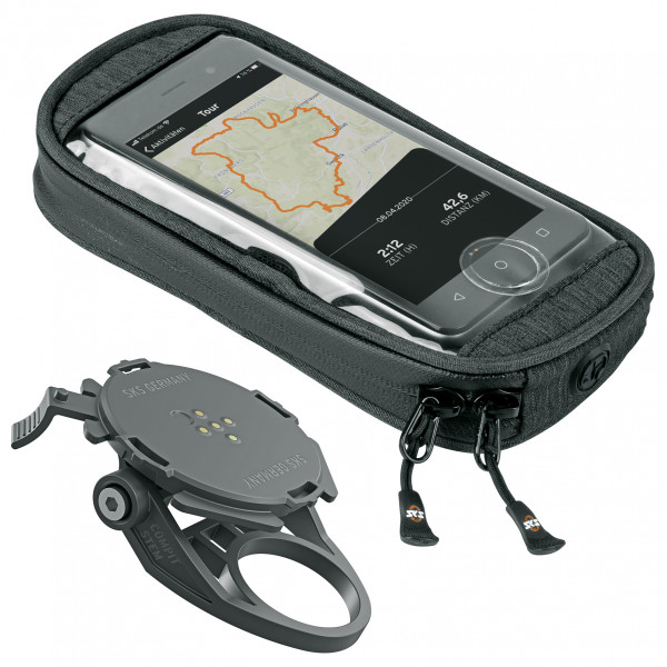 SKS - Set Compit Stem & Com/Smartbag - Lenkerhalterung schwarz von SKS
