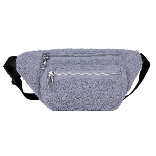 Leichte Hüfttasche für Damen Damen-Brusttasche, niedliche Umhängetasche, Taillentasche (Color : Blue, Size : 15x4x28cm) von SLEDEZ