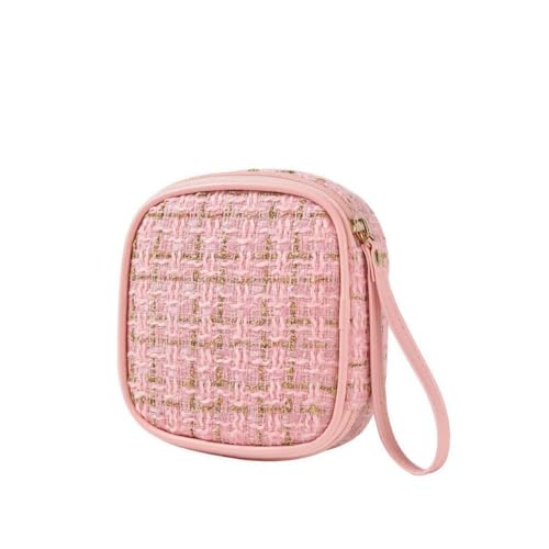 SLEDEZ Feminine Damenbinden-Aufbewahrungstasche Tragbare Reise-physiologische Tasche, Lippenstift-Tasche, Aufbewahrungstasche(Color:Pink) von SLEDEZ