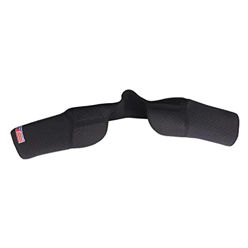 SM SunniMix Neopren Verstellbare Schulterbandage für Rotatorenmanschette Verletzungen,Reduziere Schulterschmerzen passend für Linke und Rechte Schulter, Doppel-Schulter von SM SunniMix