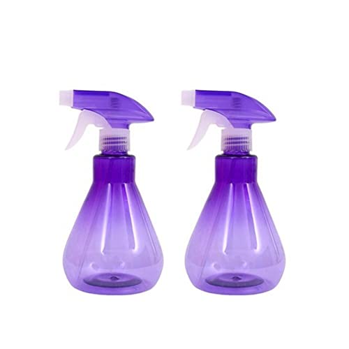 SMBAOFUL 2 Stück 500 ml Sprühflasche, klare, feuchte Gießkanne, Gartengießkanne, manuelle Luftdruck-Sprühdose für Pflanzen im Innen- und Außenbereich (Farbe: E) von SMBAOFUL
