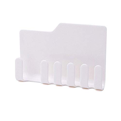 SMBAOFUL Aufkleber-Zahnbürstenhalter zur Wandmontage: Praktischer Multifunktionsständer für Zahnpasta und Bürsten von SMBAOFUL