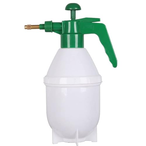 SMBAOFUL Mehrzweck-Drucksprüher mit Pumpwirkung – 1,5 Liter für Zimmerpflanzen, Reinigung, Außenbereich, Gartendünger, Drucksprüher inklusive Messingtüllen (Farbe: Grün) von SMBAOFUL