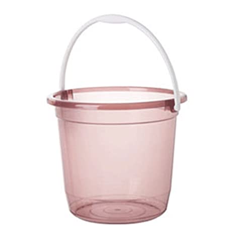 SMBAOFUL Transparenter Moppeimer aus Kunststoff: Vielseitiger Wasserbehälter für Badezimmer, Reinigung und Outdoor-Aktivitäten von SMBAOFUL