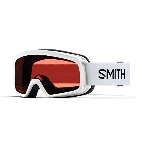 SMITH (SMIZD) Unisex Jugend Rascal Skibrille ohne Chroma Pop, White, Youth Fit-klein von Smith