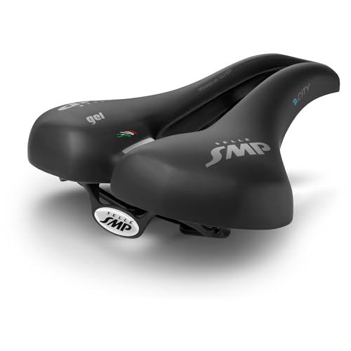 Smp Unisex – Erwachsene E-City Gel Sattel Selle, Mehrfarbig, Einheitsgröße von Smp